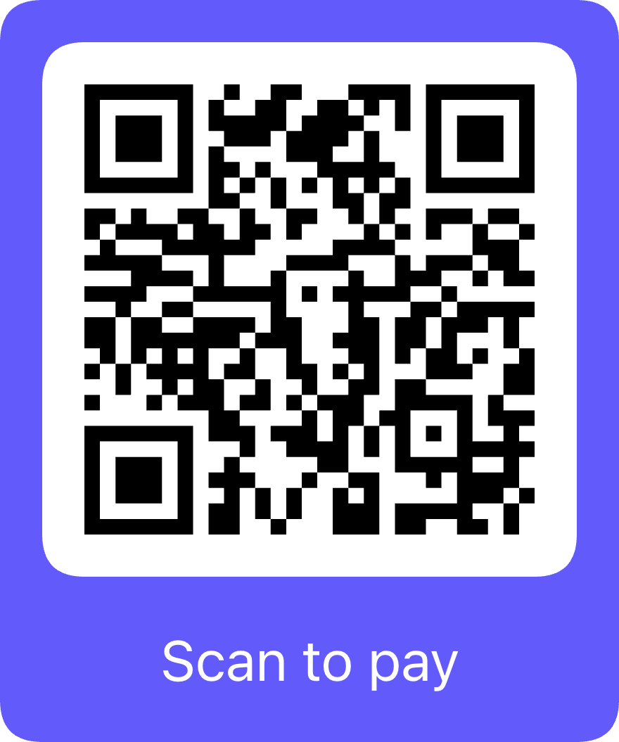 One-time support QR