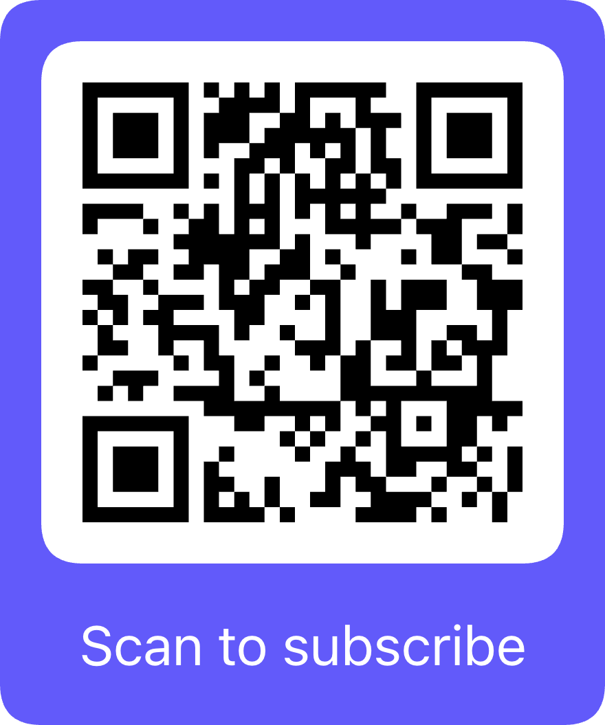 Monthly support QR